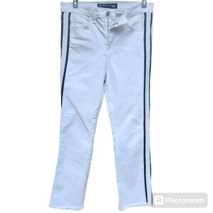 Veronica Beard Carly 11" Kick - Flare Denim wash white size 26 US